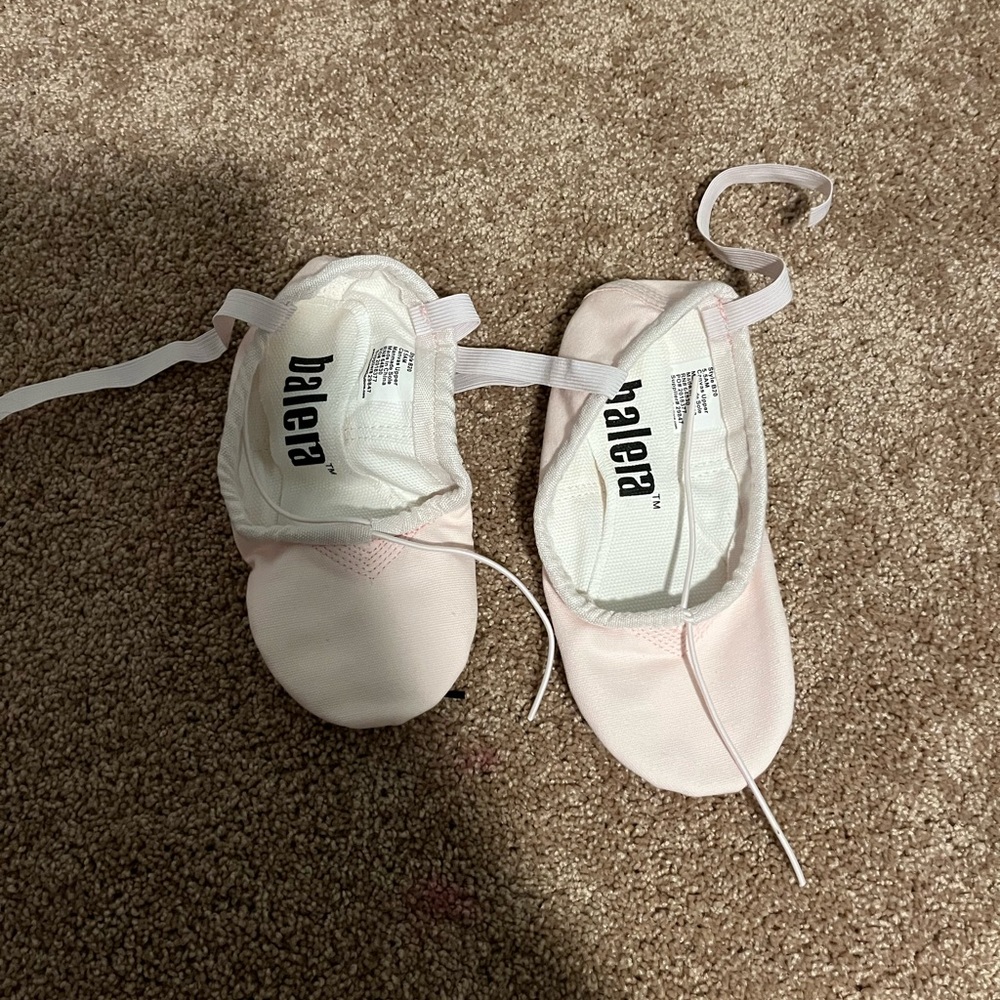 Balera split sold canvas ballet shoes